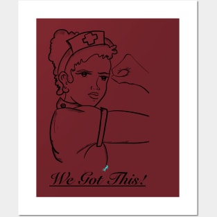 Nurse the Riveter Posters and Art